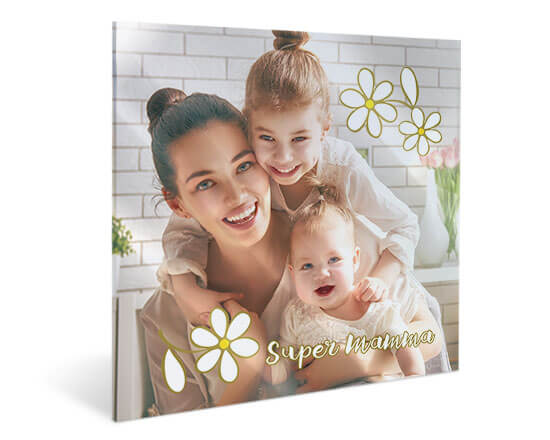 mamma e figli su plexi
