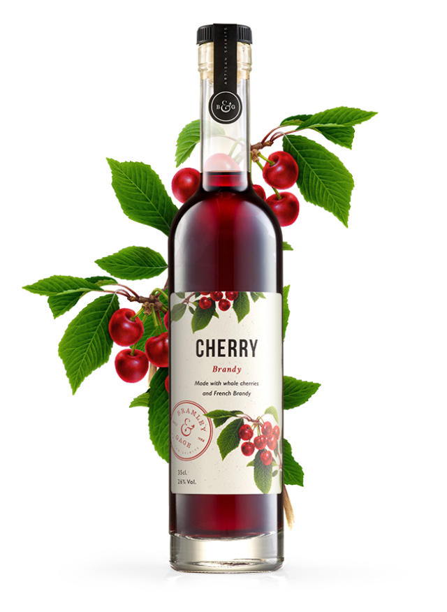 Cherry Brandy (35cl) 26 ABV. Bramley & Gage