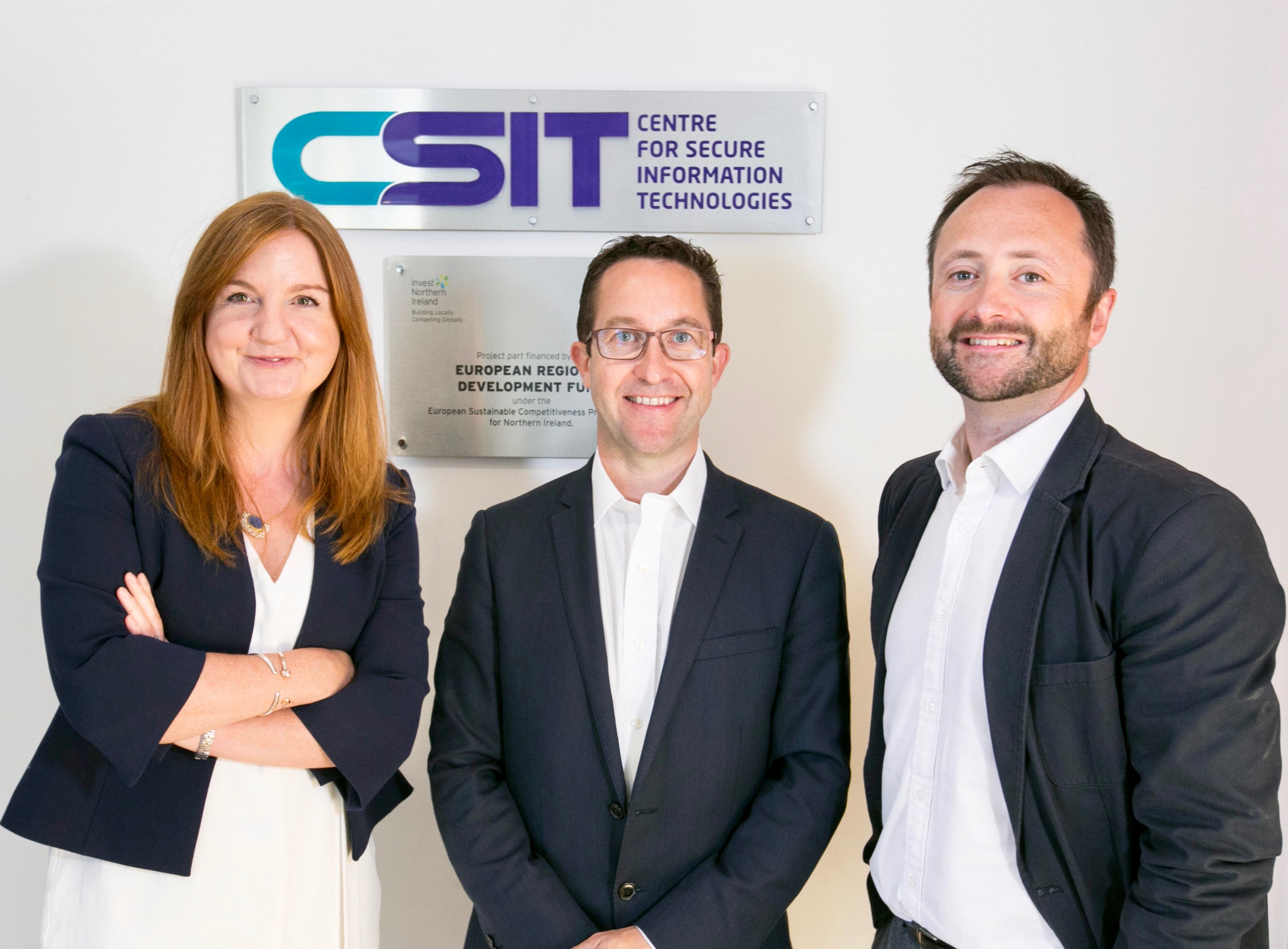 B-Secur CEO Alan Foreman and investors