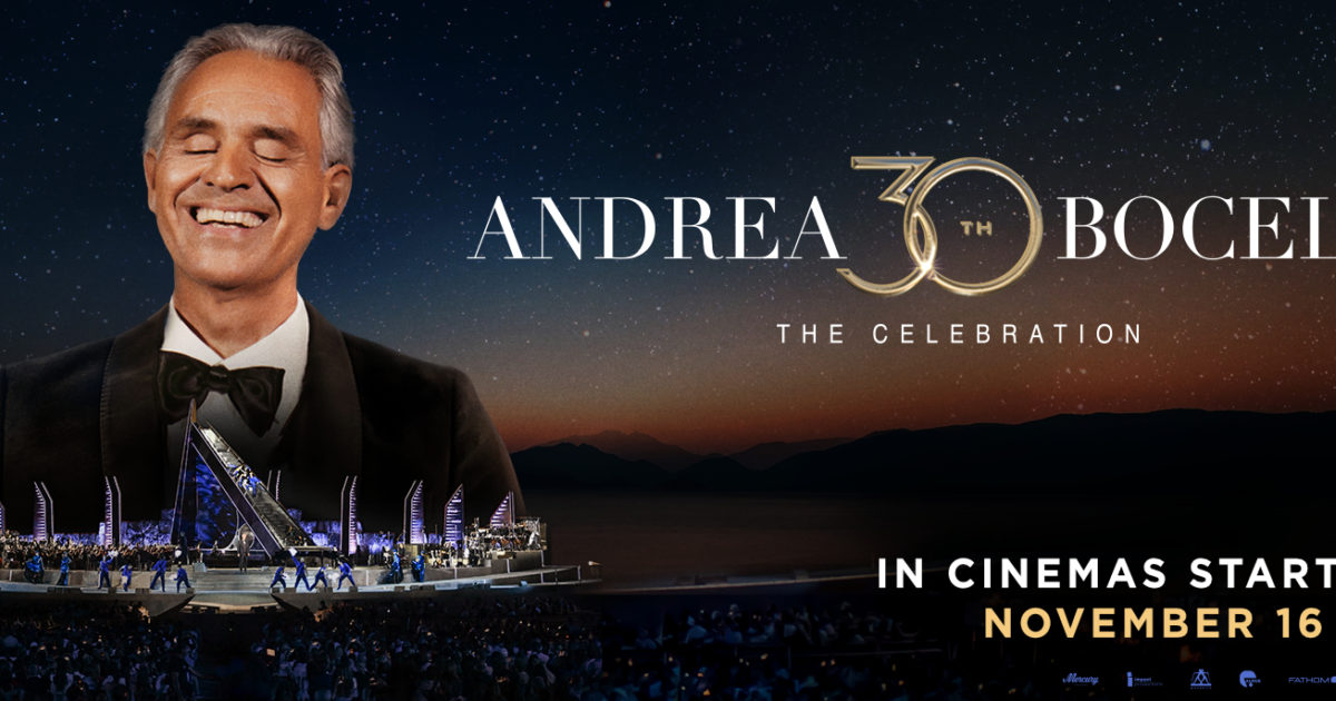 Andrea Bocelli 30: The Celebration 2024 (U) | Buxton Opera House