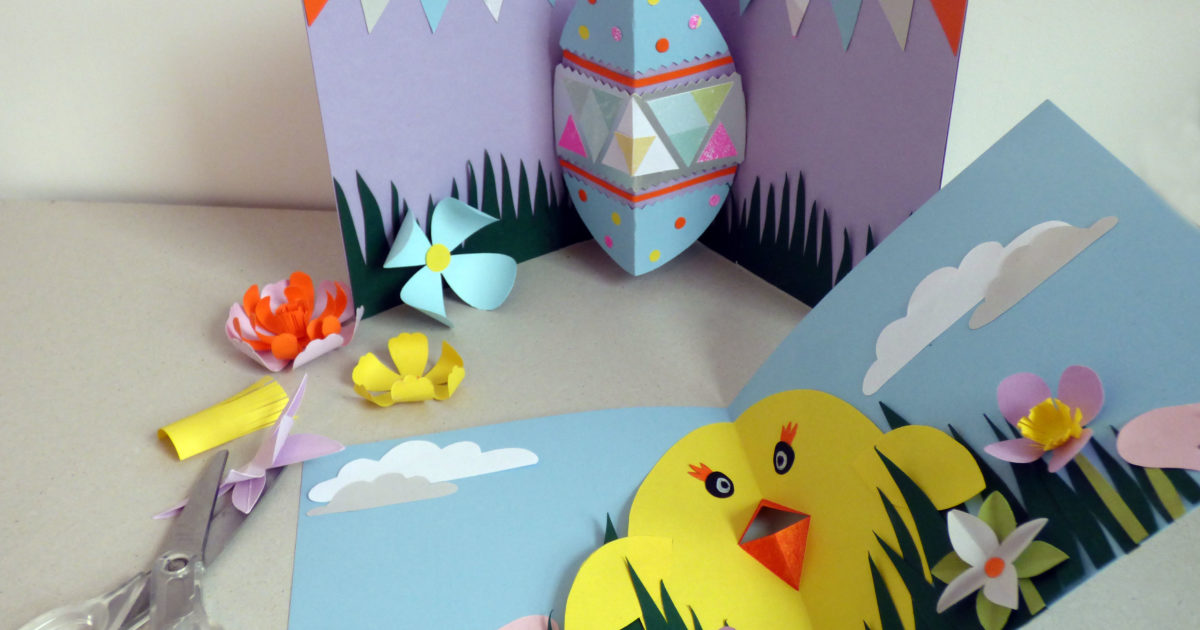 3D Easter Card Craft Buxton Opera House