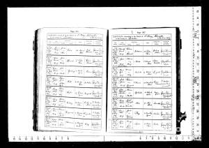 A Howard Baptism Record A Howard Baptism Record