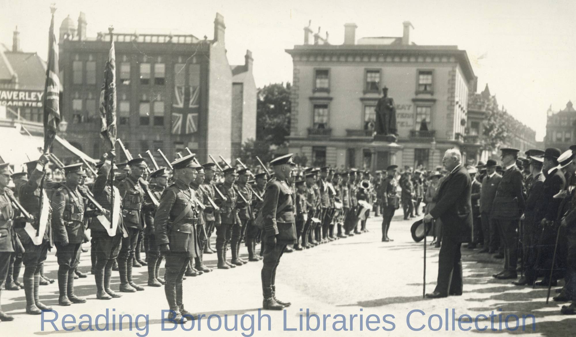 The Return of the 2nd Battalion Royal Berkshire Regiment on 17 May 1919 The Return of the 2nd Battalion Royal Berkshire Regiment on 17 May 1919