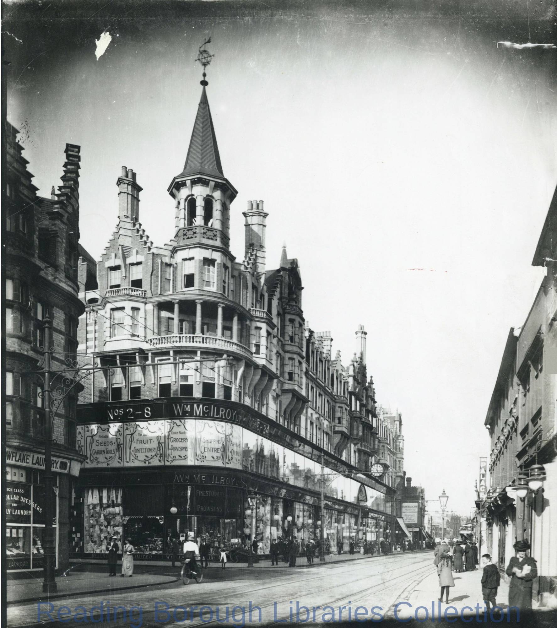 The Department Store of William Mcllroy Ltd, Oxford Road, Reading. The Department Store of William Mcllroy Ltd, Oxford Road, Reading.
