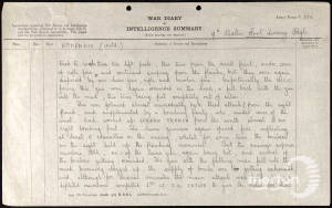 War Diary (Page 2) for 9th Battalion, East Surrey Regiment - 5 August 1917 War Diary (Page 2) for 9th Battalion, East Surrey Regiment - 5 August 1917