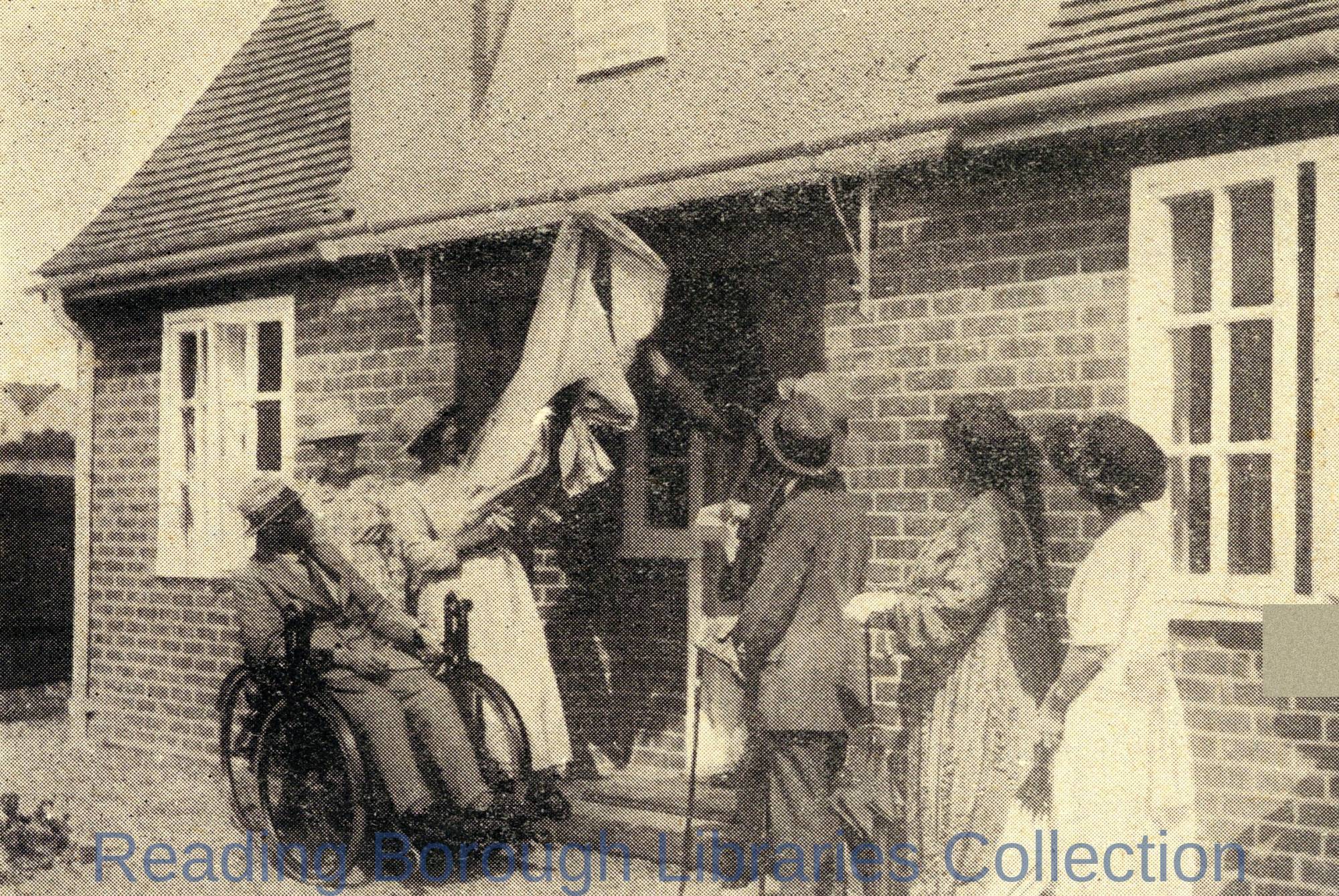 The opening of Sutherlands Cottage, 27 Northumberland Avenue, Reading, in 1921. The opening of Sutherlands Cottage, 27 Northumberland Avenue, Reading, in 1921.