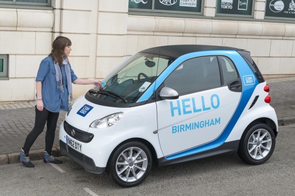 Car2go Birmingham Smart Fortwos For Car Sharing Scheme