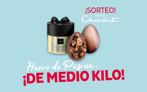 Participa en nuestro SORTEO DE PASCUA y… ¡llévate un huevo de chocolate de medio kilo con sorpresa!