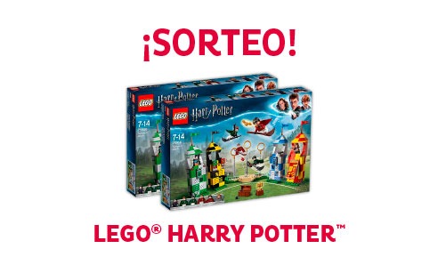 SORTEO LEGO® HARRY POTTER Participa, gana una caja exclusiva de figuras LEGO® y recrea tus escenas favoritas de Harry Potter