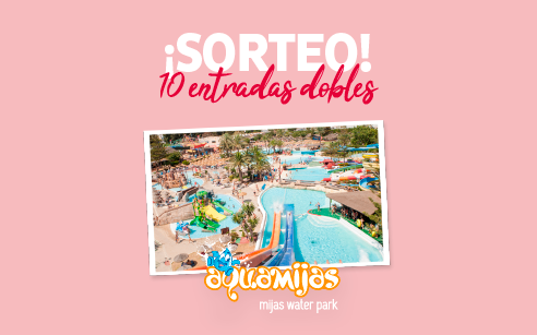 SORTEO pasado por agua en Miramar: ¡Gana una entrada doble para el parque acuático AquaMijas!!