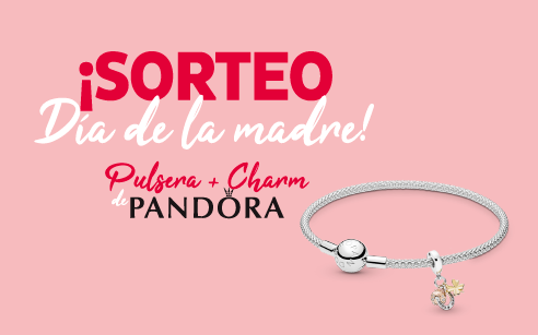 Participa en nuestro SORTEO del Día de la Madre y… ¡GANA una Pulsera de Pandora con un Charm único!