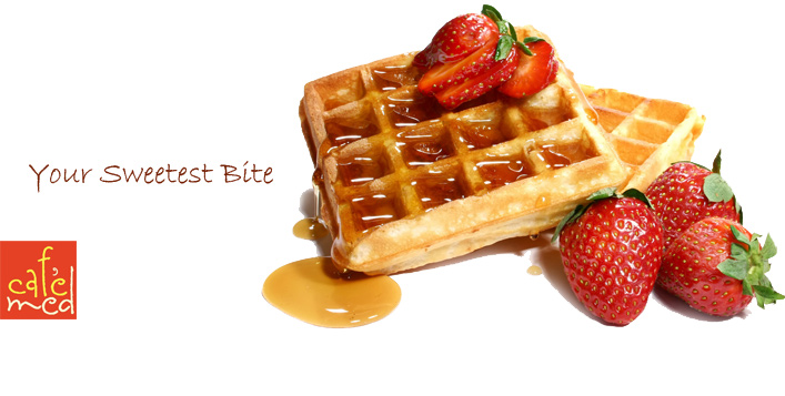 Delicious desserts at Café Med