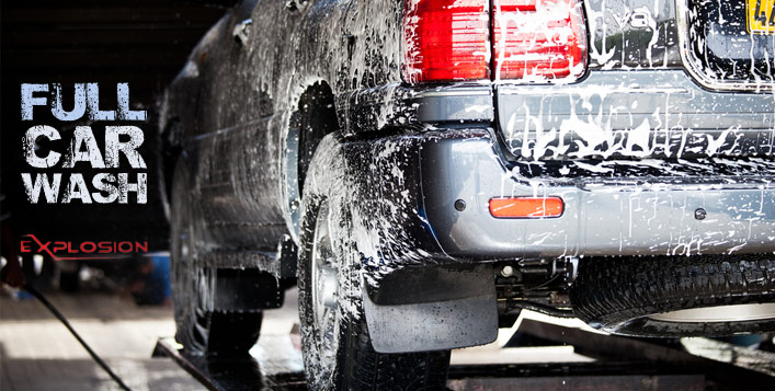 Complete car cleaning at Explosion Car Care