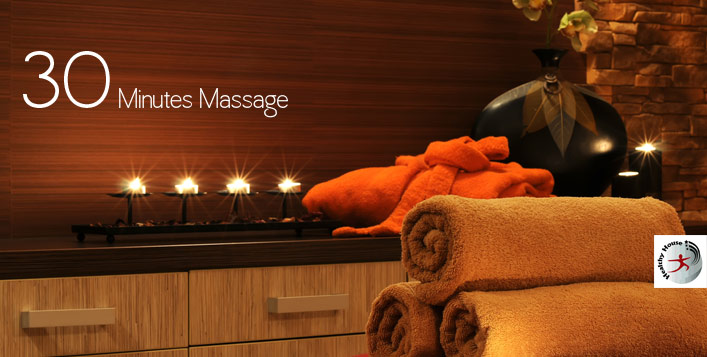 Choice of 30 min massages at Healthy House