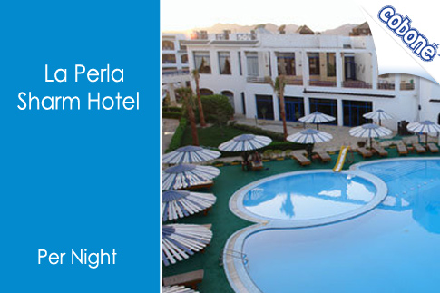 Enjoy the Red Sea at Sharm El Sheikh with an accommodation at La Perla Sharm Hotel from My Week-end Travel for EGP 99 (Value EGP 155) per person per night – Including breakfast and dinner! 