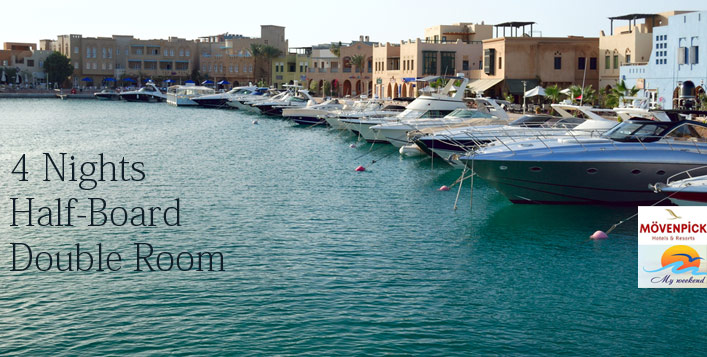 4 nights/5 days at Mövenpick El Gouna  
