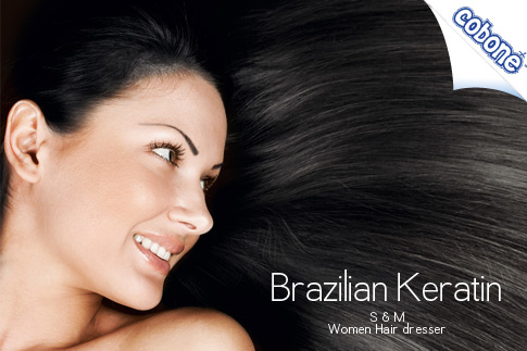 Choose this summer the right hair for you with hair repairing Brazilian Keratin, hair straightening Amazon Keratin or hair shining Global Keratin applied at S & M Women Hair Salon for EGP 650 (Value EGP 1500) – The secret to great summer hair! 