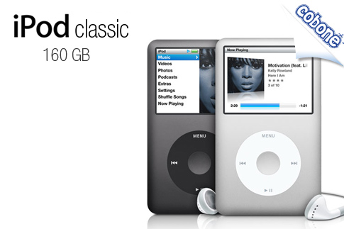 iPod Classic 160GB from Global Tech 