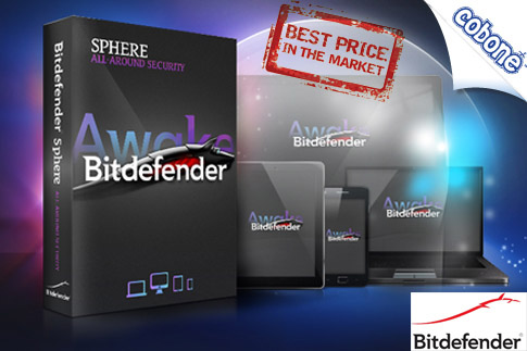 Protect your PC, laptop, Macs, Android and even your smartphone using the UNLIMITED users with complete protective Antivirus Sphere Awake Bitdefender from Ashley for AED 149 (Value AED 399) – Having superior performance with all round safety! 