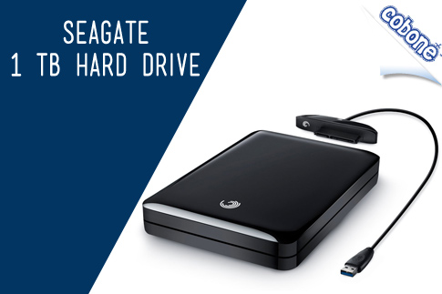Store and backup all your PC documents, movies, music, photos and more using the spacious 1 TB Seagate HDD from Everonworld for AED 409 (Value AED 530) – Hard drive compatible  PCs and Apple products with a 2 year warranty! 