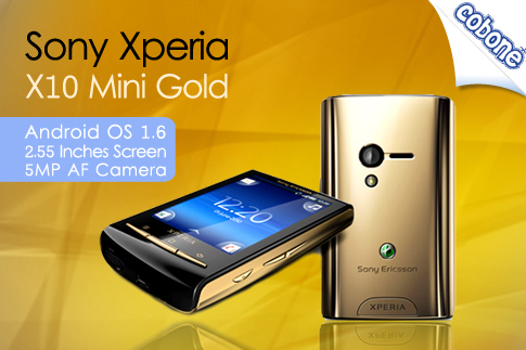 Sony Xperia X10 Mini Gold
