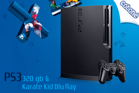 320 GB PlayStation 3 Slim + Karate Kid
