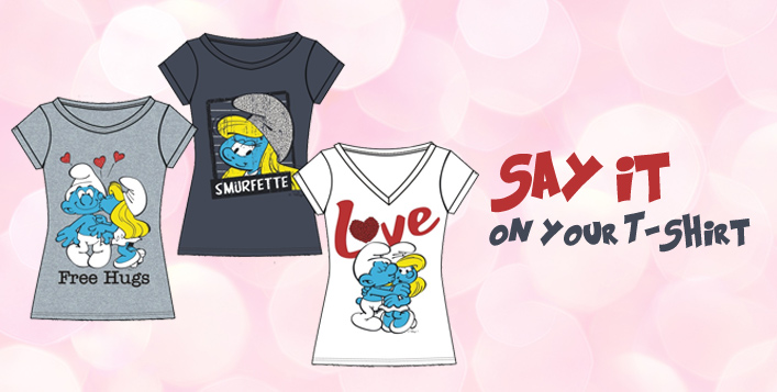 Quirky Smurf T-Shirt for Women
