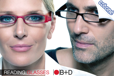 Correct your vision without compromising on fashion with a pair of B+D reading glasses for AED 145 (Value AED 240) – Look no further!
