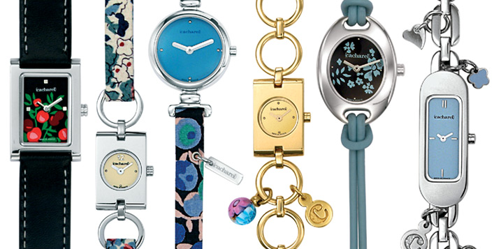 Designer French Cacharel watches for women