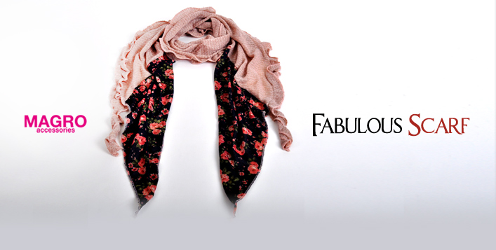 Super Pretty Floral Scarf