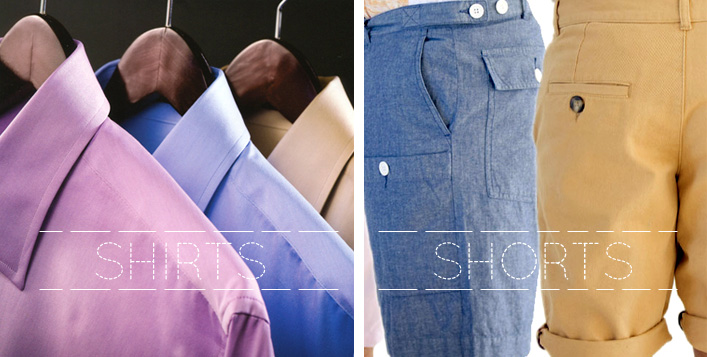 Look Snazzy in a Tailored Shirt and Shorts