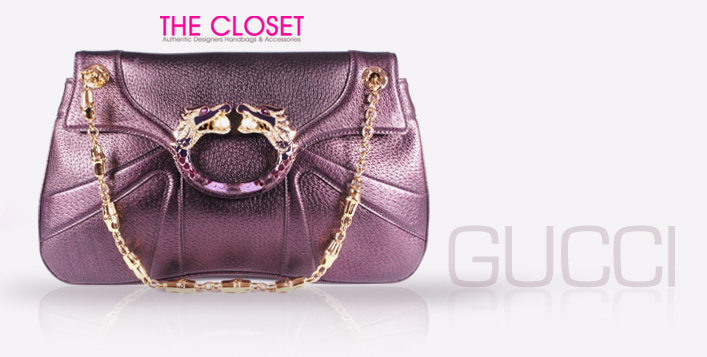 Gucci Clutch with Swarovski Crystals