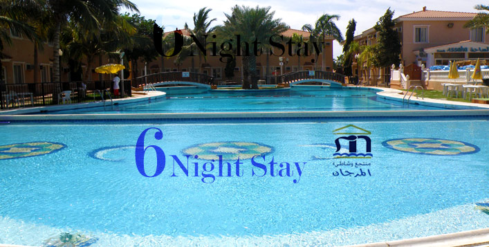 1 night stay in a double room