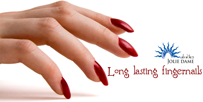 Long lasting fingernails from Jolie Dame