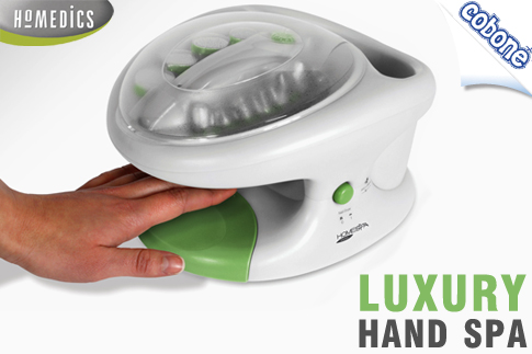 A Luxury Hand Spa for manicure and pedicure for your home from HOMEDICS only for AED229 (original value AED370)— pamper yourself at the comfort of your home!