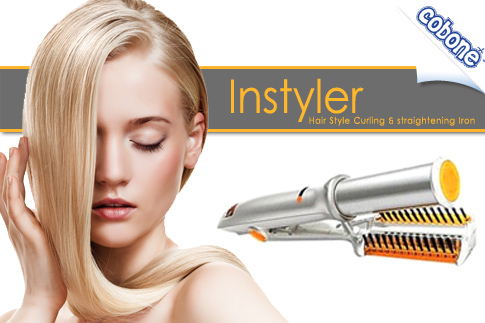 Get your hair shinier, bouncier and full of lift and life using the InStyler hair style curling iron from HST Dubai for AED 179 (Value AED 450) – Easy to use and gentle of hair!