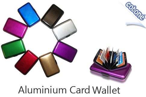 End carrying a bulky wallet with conveniently carry cards using the compact, stylish and waterproof Aluminum Card Wallet with 6 colors to choose from HST Dubai for AED 39 (Value AED 120) –Could hold loose change and keys too! 
