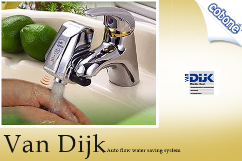 Reduce water bills and save up to 70% of water using the Auto Flow Water Saver System from Van Dijk Middle East FZC for AED 149 (Value AED 298) – Easy installation, intelligent auto-adjusting sensing range and more!