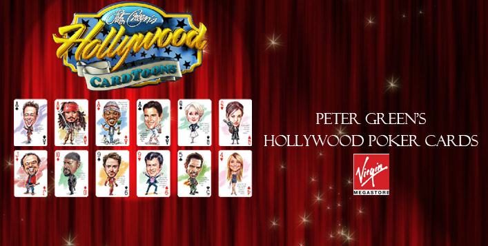 Hollywood 54 poker playing card from Virgin 