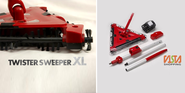 2 in 1 cordless versatile twister sweeper 