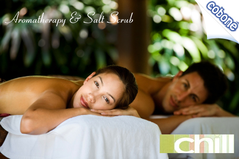 Relax and unwind with 1 hour of body massage and 1 hour body scrub for men or women at Chill Spa for only AED 199