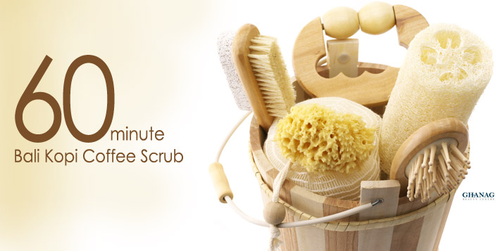 Organic Bali Coffee Scrub and Swedish massage