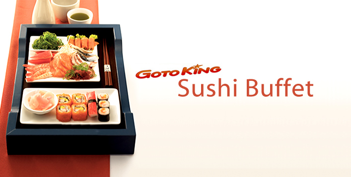 Feast on a Sushi Buffet at Goto King