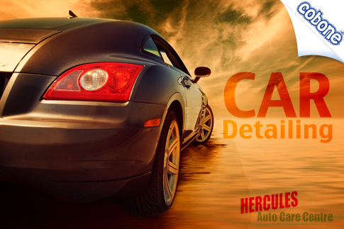 Give your car a brand new look with full detailing for only AED 325 from Hercules Auto Care Centre (Value AED 1100) – Much needed after recent sandstorms!