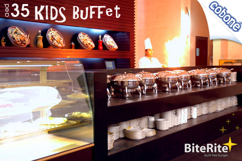 For Kids: Enjoy a Friday lunch buffet with unlimited soft drinks and access to health club facilities at Bite Rite for just AED 35 (Value AED 75) – A steaming good time! - 2 locations