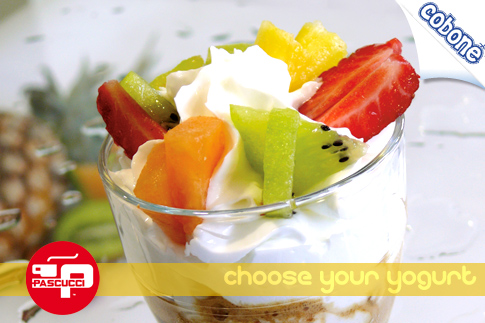 Treat yourself to a yummy yogurt-based dessert for AED 9 from Pascucci Café (Value AED 18) – 5 flavours to choose from!