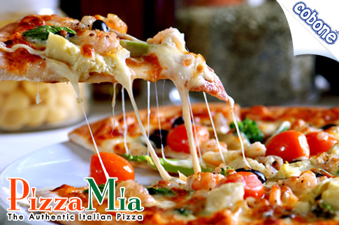 For AED 20 you receive a massive offer worth AED 50 to choose anything from the menu at Pizza Mia and enjoy an authentic Italian delight!