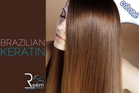 Give your hair the strength and shine it should have with a Brazilian Keratin at Reem Lebanon Beauty Center for AED 199 (Value AED 1500) – Bring life back to your hair