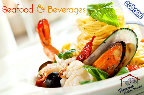  Enjoy unlimited fresh seafood and 5 house beverages at Fareast Seafood Market, Regent Palace Hotel for AED 119 (Value AED 249) – Valid for lunch and dinner!    