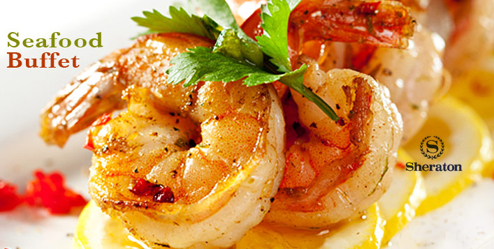Seafood Buffet with Beverages at Sheraton